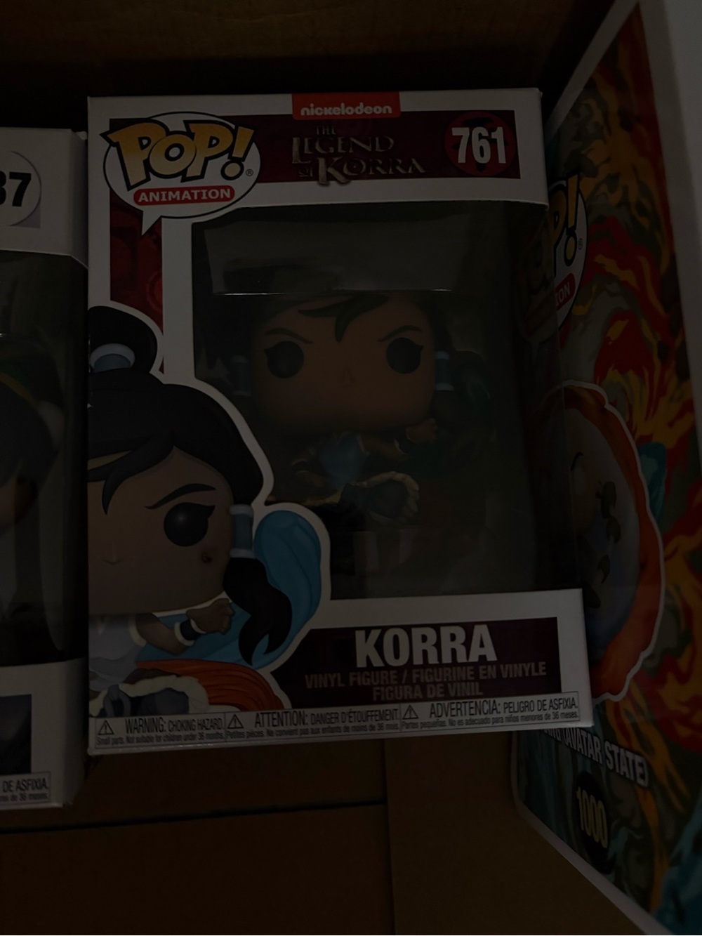 Funko Korra Pop! Animation Vinyl Figure - Blue, Brown